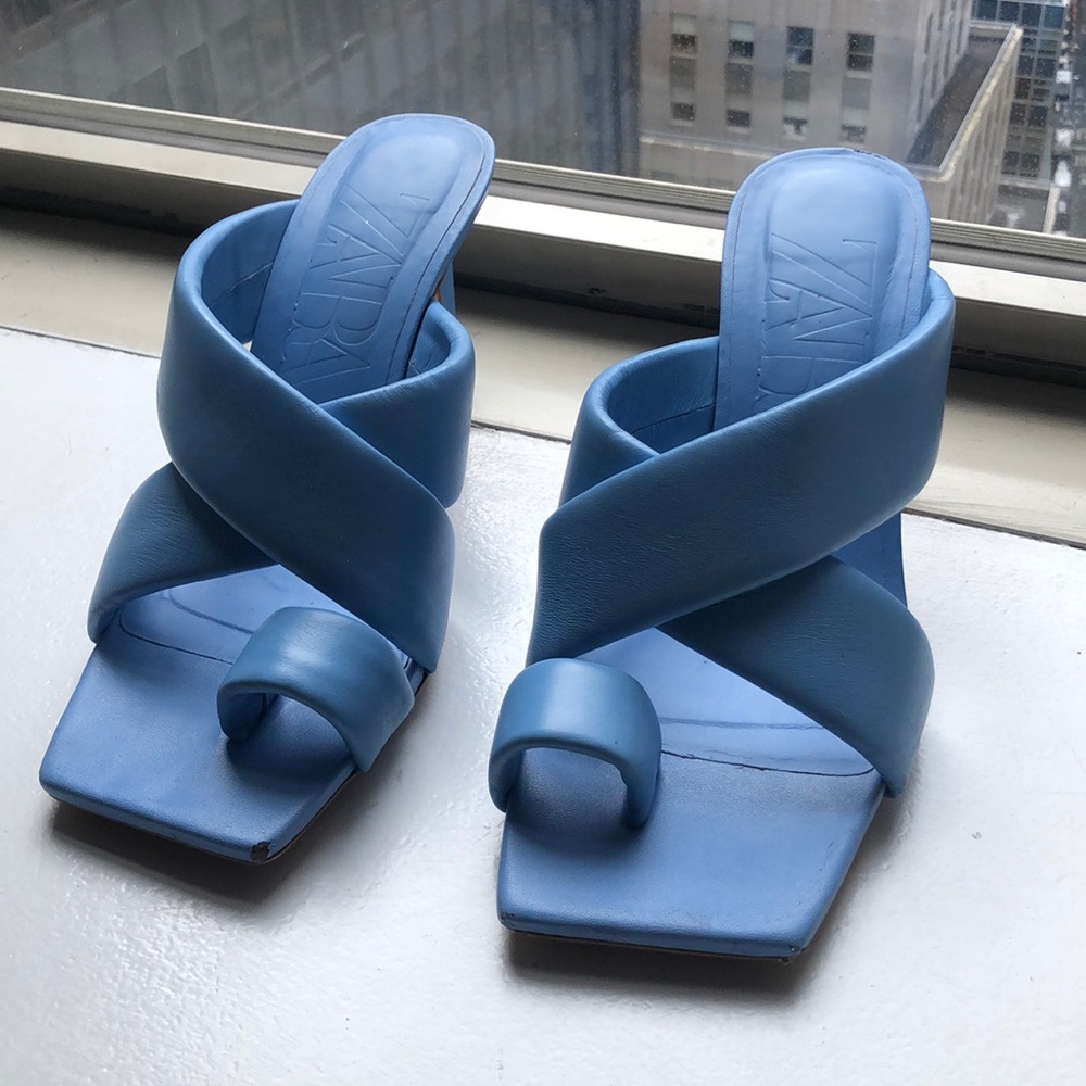 Blue Sandals